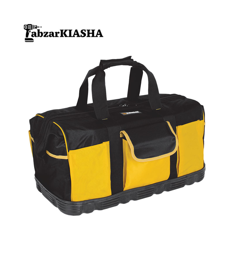 کيف ابزار کف لاستيک دوبل برزنتی مفتول دار 62 سانت 1856